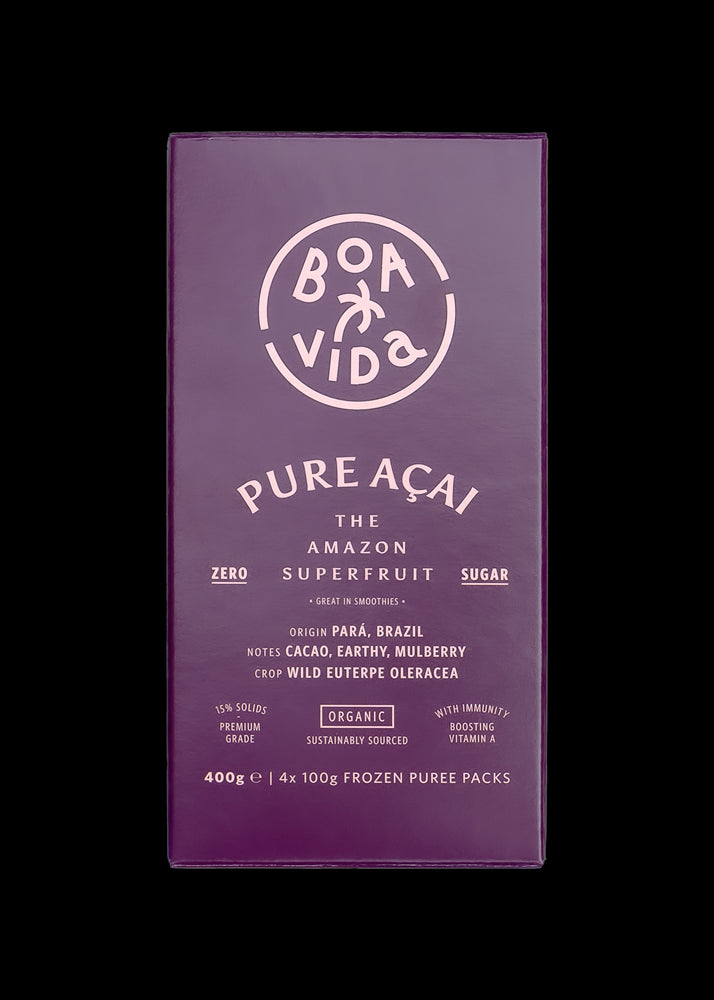 Boa Vida Acai Pure Premium-grade (15%) Organic 400g