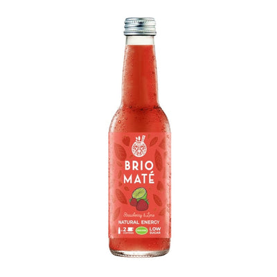 Brio Mate Strawberry & Lime Yerba Mate Drink 330ml