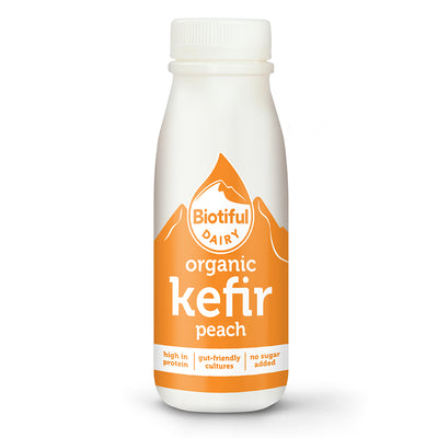 Organic Kefir Peach 250ml