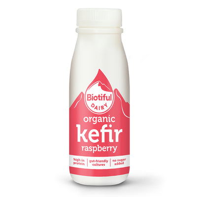 Organic Kefir Raspberry 250ml