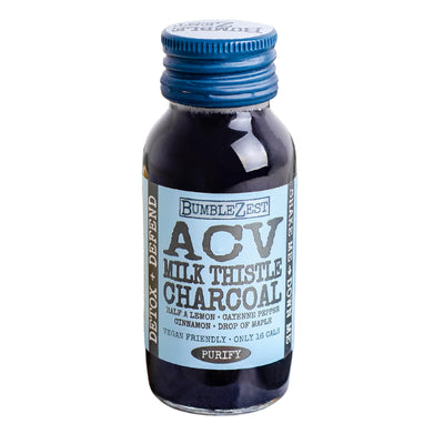 ACV, MilkThistle & Activated Charcoal health shot 60ml