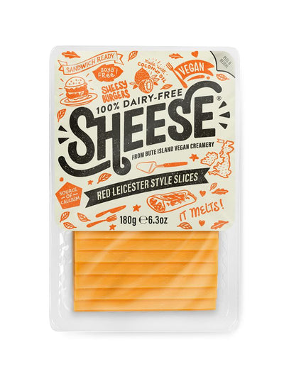 Red Leicester Style Slices 180g