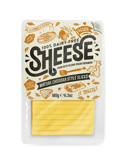Mature Cheddar Style Slices 180g
