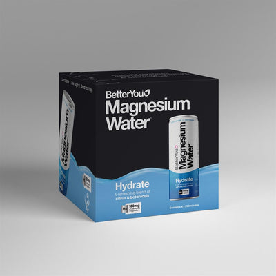 BetterYou Magnesium Water - Hydrate 4pk
