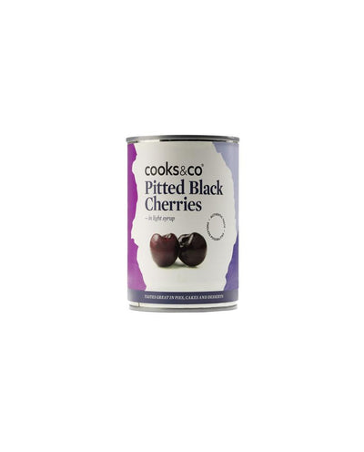 Pitted Black Cherries in Syrup 425g