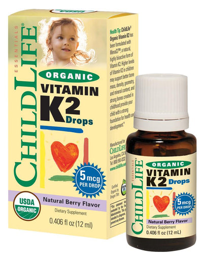 ChildLife Essential Organic Vitamin K2 Berry 12ml