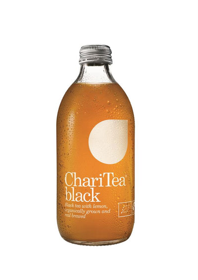 Black Organic Fairtrade Iced Tea with Lemon 330ml