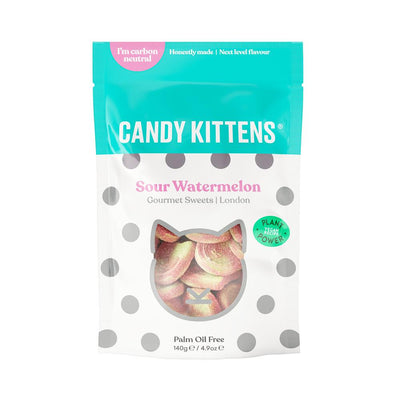 Candy Kittens Sour Watermelon Vegan Sweets 140g