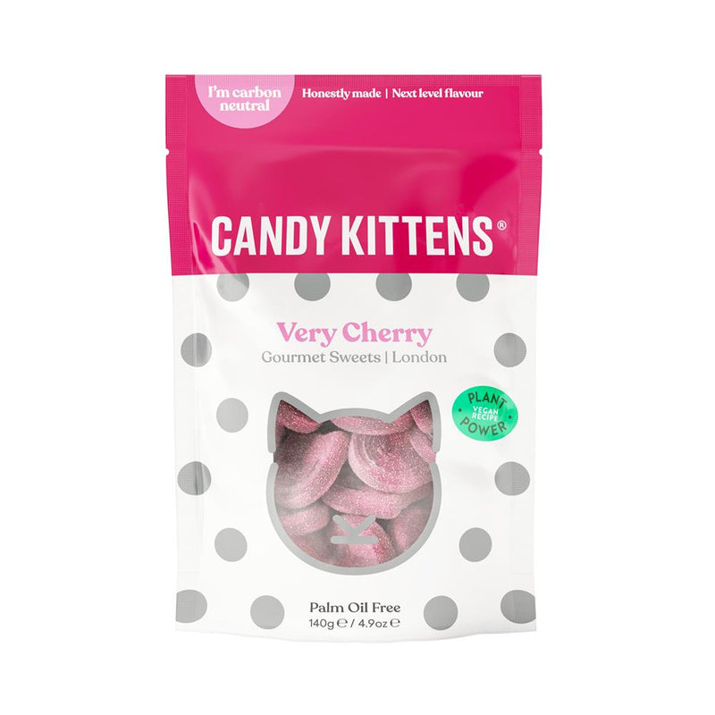 Candy Kittens Very Cherry Vegan Sweets 140g