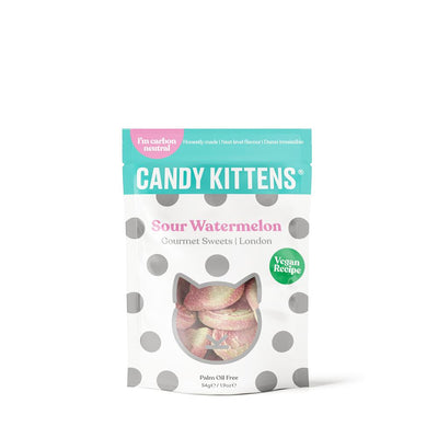 Candy Kittens Sour Watermelon Vegan Sweets 54g
