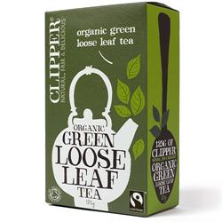 Clipper Fairtrade Organic Loose Leaf Green Tea 100g