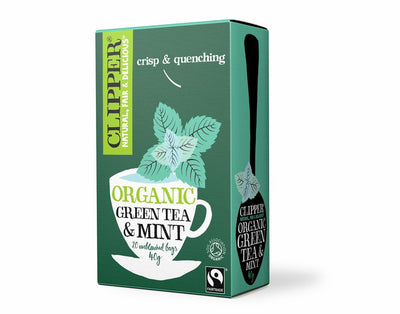 Clipper Organic Green & Mint 20 Tea Bags