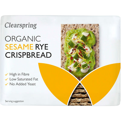Organic Rye Crispbread - Sesame 200g