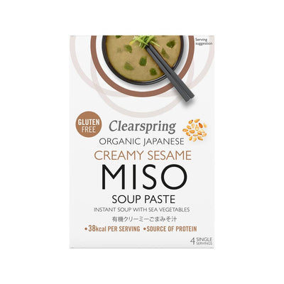 Organic Japanese Creamy Sesame Instant Miso Soup 60g