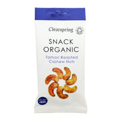 Snack organic - Tamari roasted cashew nuts