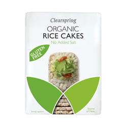Org Thin Rice Cakes No Added Salt 130g