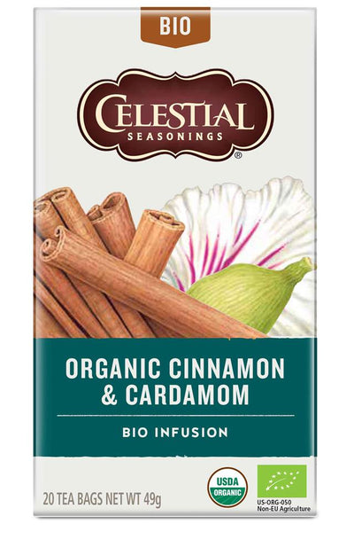 Organic Cinnamon & Cardamom Herbal Tea 20 bags