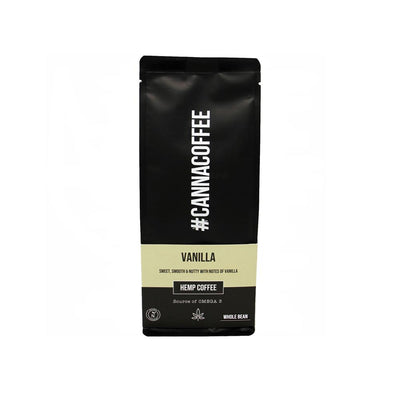 Vanilla Hemp Coffee Wholebean 200g bag - Organic & Vegan