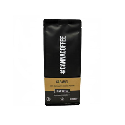 Caramel Hemp Coffee Wholebean bag 227g - Organic & Vegan