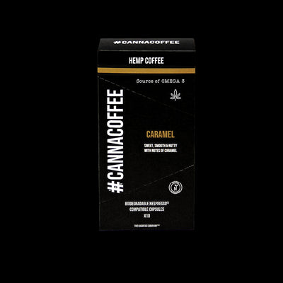 Caramel Hemp Coffee Pods 57g box- Organic & Vegan
