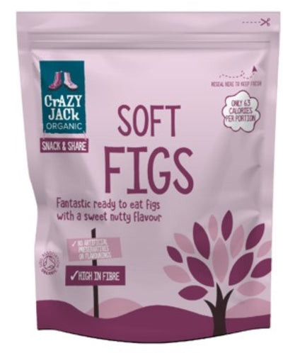 Crazy Jack Organic Soft Figs Ready to Eat 200g