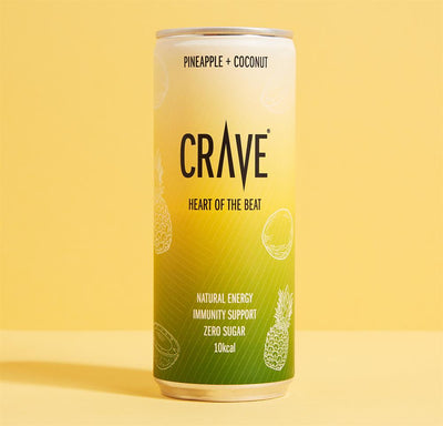 Crave Natural Energy Pineapple + Coconut