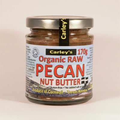 Organic Raw Pecan Butter 100% nuts 170g