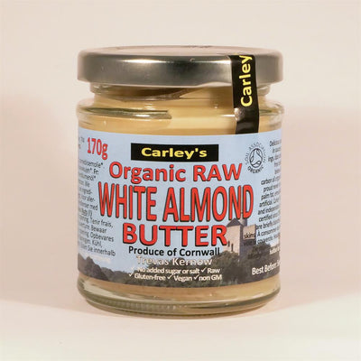 Organic Raw White Almond Butter 170g