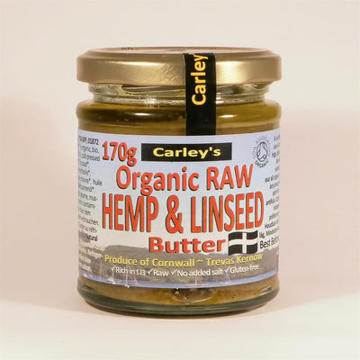 Organic Raw Hemp and Linseed Butter 170g