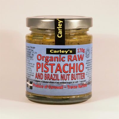 Org Raw Pistachio & Brazil Nut Butter 170g