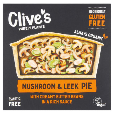 Gluten Free Mushroom & Leek Pie 235g