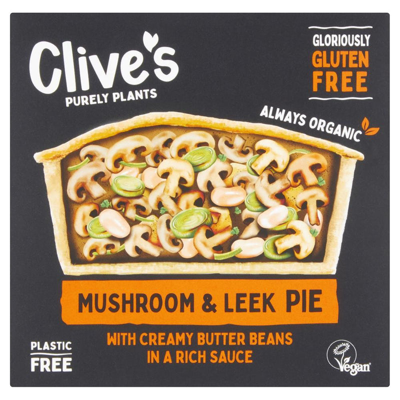Gluten Free Mushroom & Leek Pie 235g