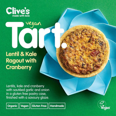 Vegan Tart - Lentil & Kale Ragout with Cranberry 195g