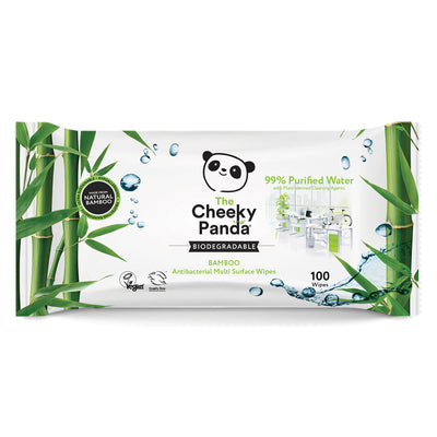 Antibacterial Multi-Surface Bamboo Wipes 100 Wipes