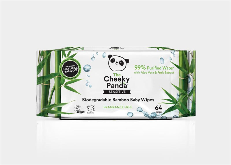 Biodegradable Bamboo Baby Wipes with 99% Purified Water