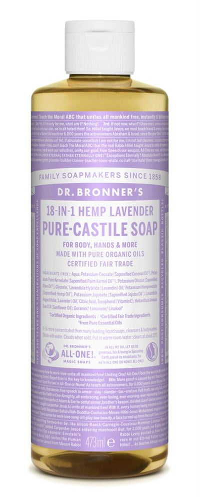 Lavender Castile Liquid Soap 473ml