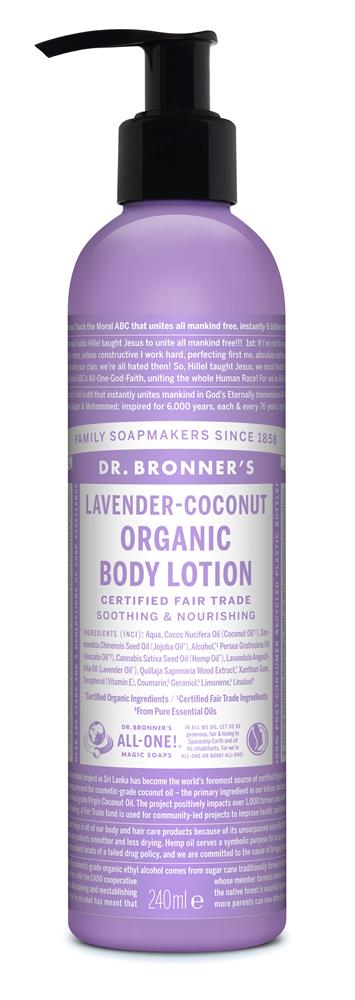 Org Lavender Coconut Hand and Body Lotion 236ml
