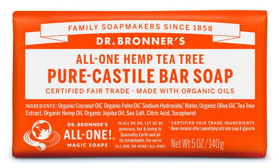 Organic Tea Tree Soap Bar 140g.