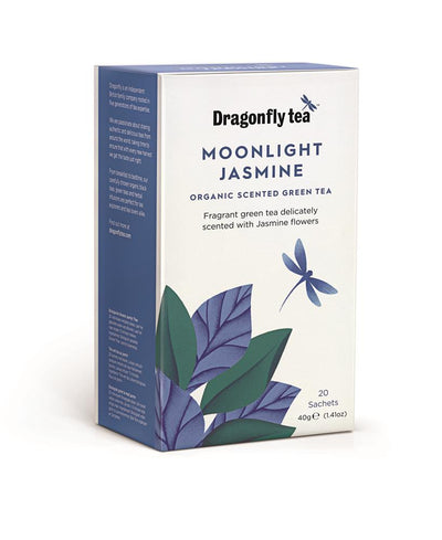 Dragonfly Organic Moonlight Jasmine Green Tea 20 sachets