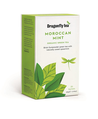 Dragonfly Organic Moroccan Mint Green Tea 20 sachets