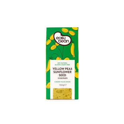 Yellow Pea & Sunflower Seed Crackers 150g