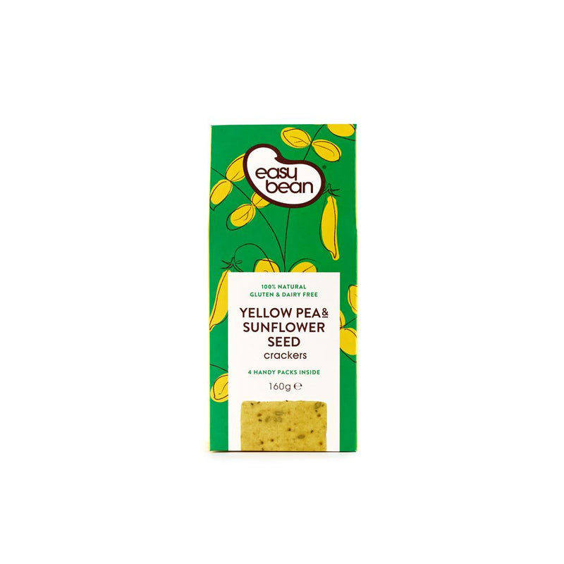 Yellow Pea & Sunflower Seed Crackers 150g
