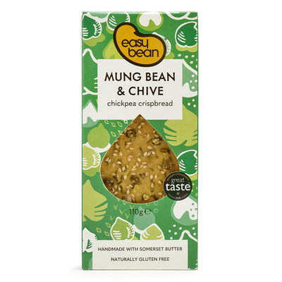 Mung Bean & Chive Chickpea Crispbread 110g