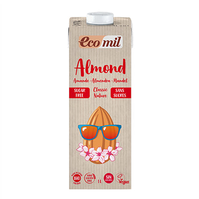Organic Almond Drink 2% Sugar Free 1L