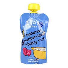 Stage 1 Banana & Blueberry Baby Rice 120g