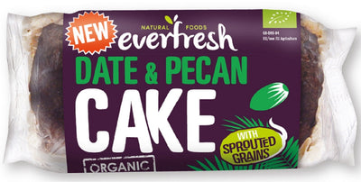 Organic Sprouted Date & Pecan Cake 350g