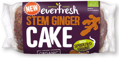 Organic Sprouted Stem Ginger Cake  350g