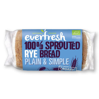 Organic Sprouted Rye Bread    400g