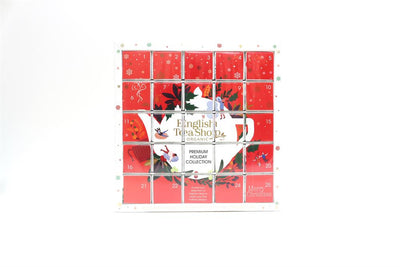 Organic Red Puzzle Advent Calendar 25 Tea Pyramid Bags