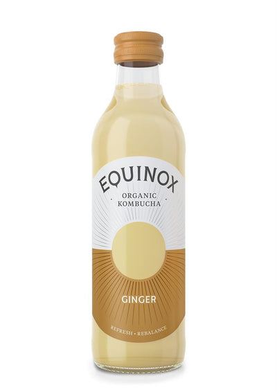 Organic Kombucha Soft Drink with Ginger 275ml